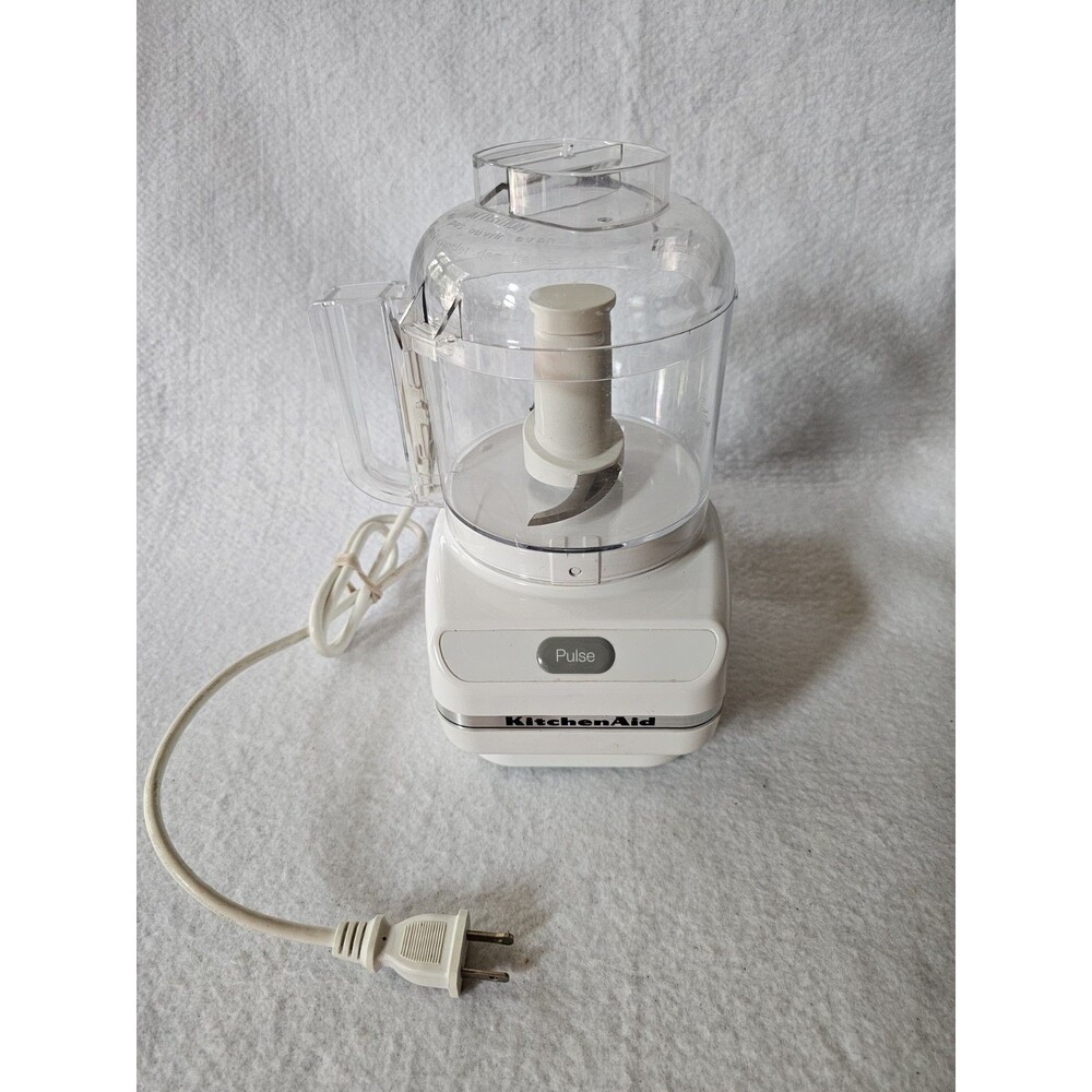 KitchenAid Chef Chopper Mini Food Processor KFC3100WH2 White 3 Cup Pulse